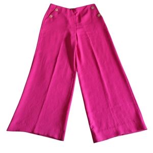 J. Crew Size 10 Wide-leg Sailor Pant in Triple Dobby